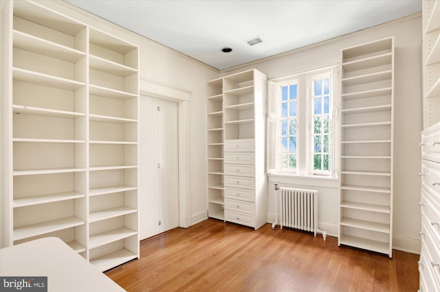 3419 Lowell St NW, Washington, DC 20016 - closet with radiator heating unit