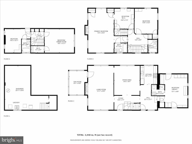3419 Lowell St NW, Washington, DC 20016 - view of floor plan / room layout