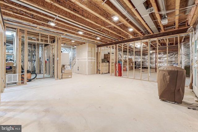 11709 Pine Tree Dr, Fairfax, VA 22033 - view of unfinished basement
