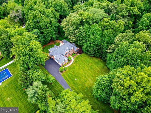 11709 Pine Tree Dr, Fairfax, VA 22033 - bird's eye view