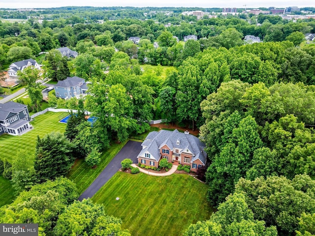 11709 Pine Tree Dr, Fairfax, VA 22033 - aerial view
