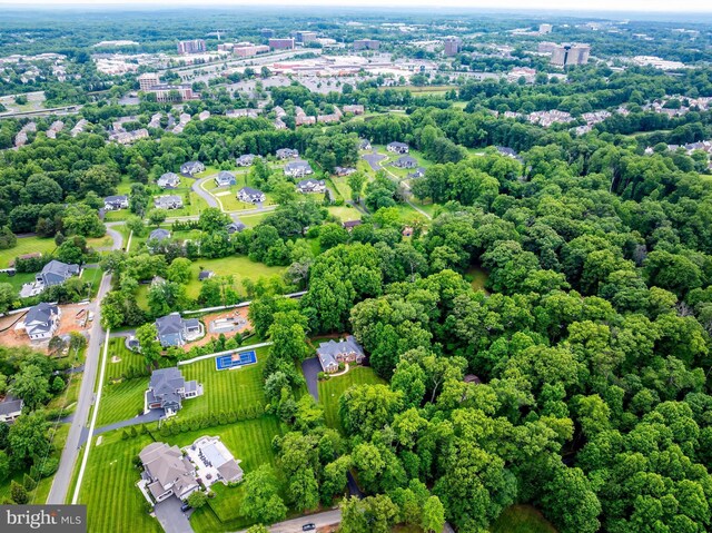 11709 Pine Tree Dr, Fairfax, VA 22033 - bird's eye view