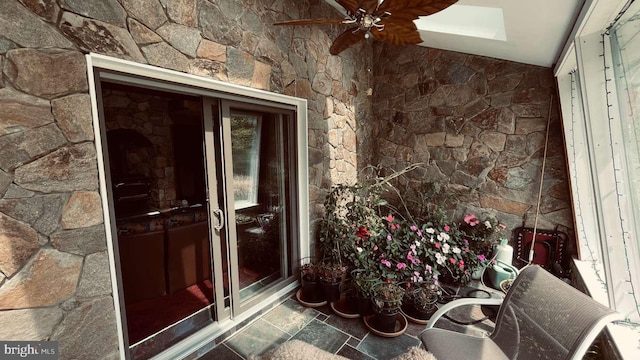 33 Morgan Hollow Way, Landenberg, PA 19350 - entrance to property featuring a ceiling fan