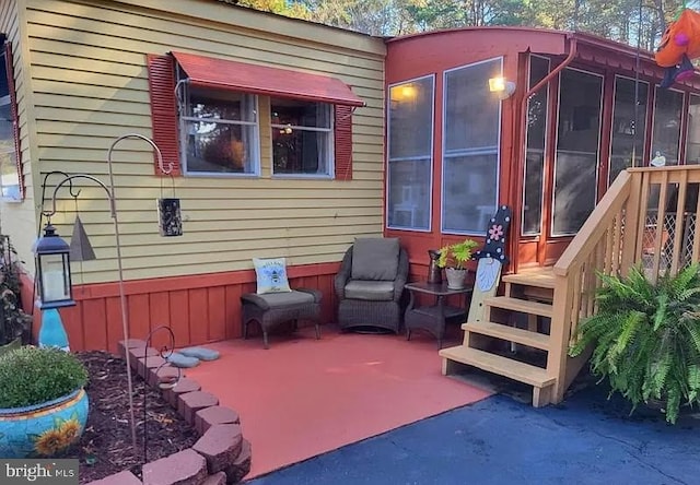 79 Martin Dr, Whiting, NJ 08759 - view of patio with a sunroom
