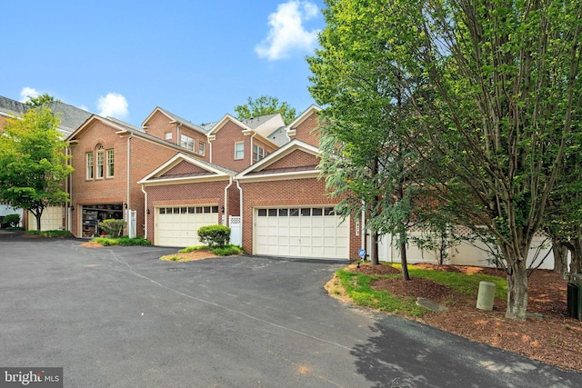 1473 Evans Farm Dr, Mclean, VA 22101 - view of front of property featuring brick siding and driveway