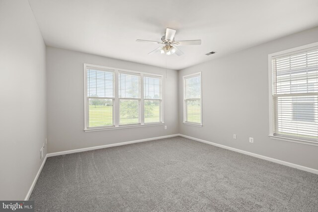 30 Amandas Teal Dr, Bridgeville, DE 19933 - spare room with carpet flooring, ceiling fan, and baseboards