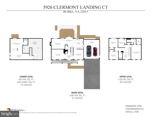 5926 Clermont Landing Ct, Burke, VA 22015 - room layout