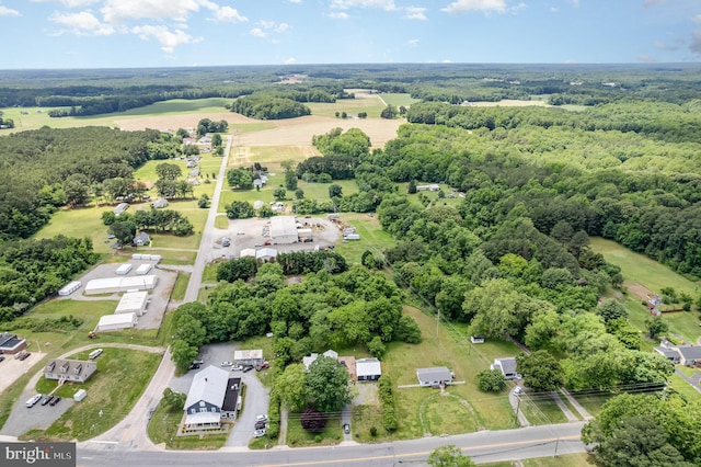 2806 Northumberland Hwy, Lottsburg, VA 22511 - drone / aerial view of a heavily wooded area