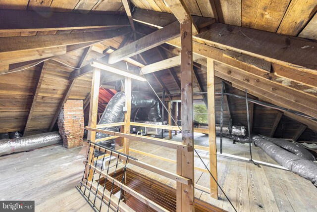 2806 Northumberland Hwy, Lottsburg, VA 22511 - view of attic