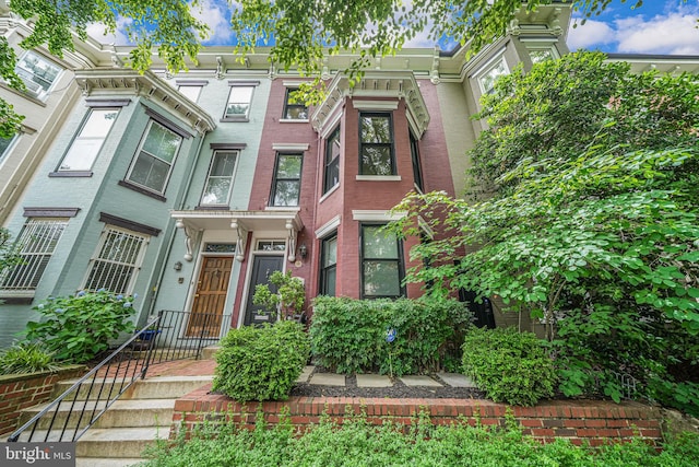 1448 Corcoran St NW, Washington, DC 20009 - view of front of house featuring brick siding