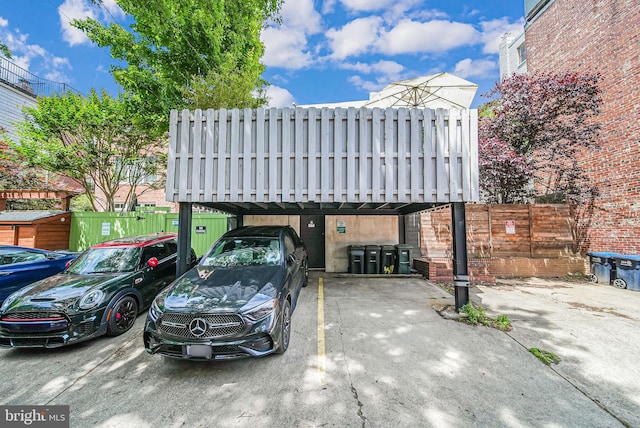 1448 Corcoran St NW, Washington, DC 20009 - view of covered parking lot