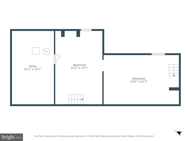 476 W Market St, York, PA 17401 - room layout