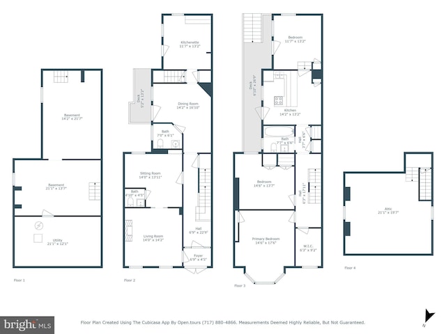 476 W Market St, York, PA 17401 - property floor plan