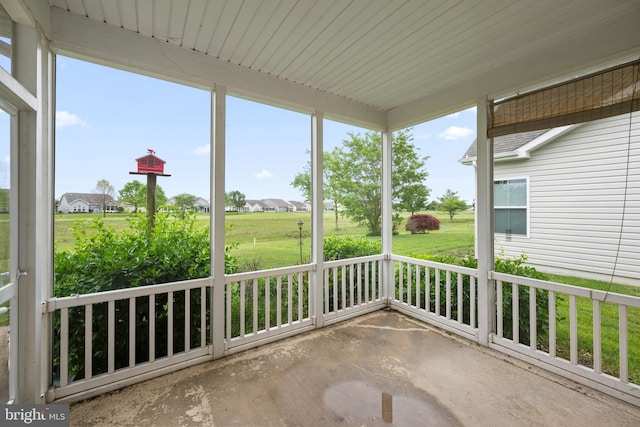 54 Ruddy Duck Ln, Bridgeville, DE 19933 - view of unfurnished sunroom