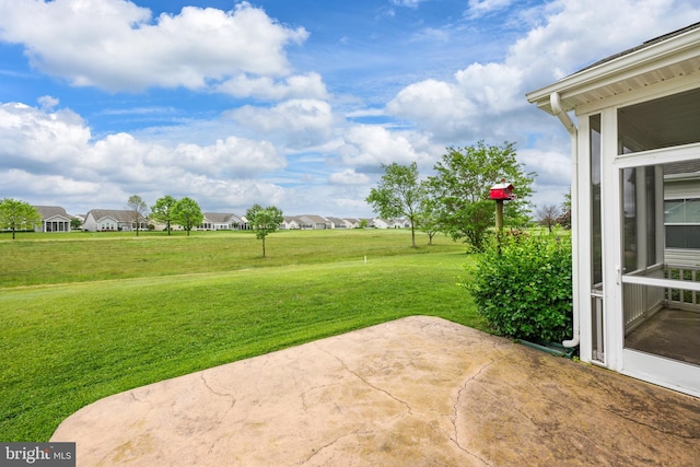 54 Ruddy Duck Ln, Bridgeville, DE 19933 - view of patio / terrace featuring a residential view