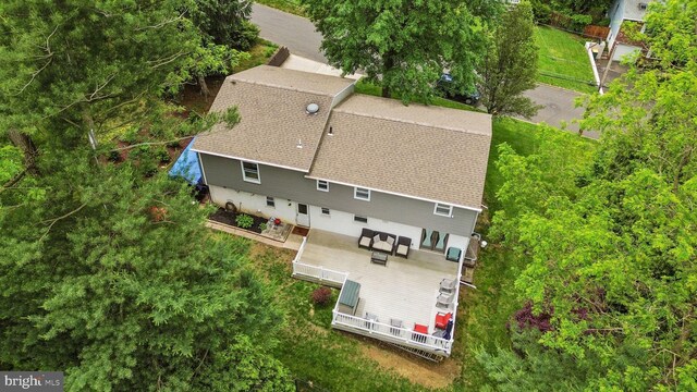 141 N Woodbine Ave, Langhorne, PA 19047 - aerial view of property and surrounding area