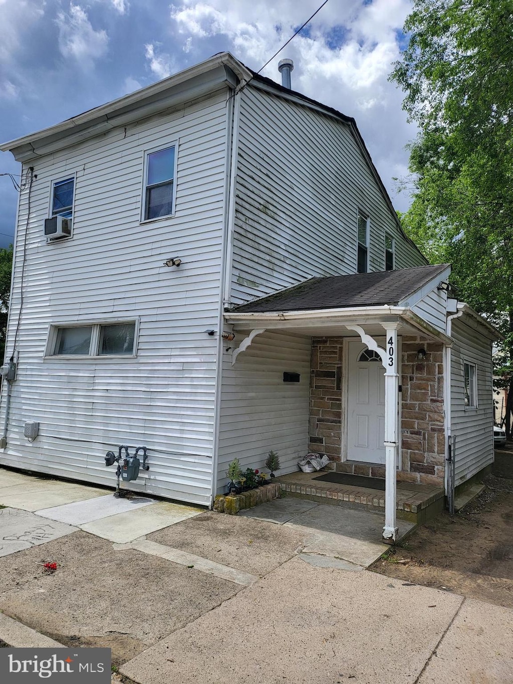 403N 29th St, Camden, NJ 08105 - view of home's exterior featuring cooling unit