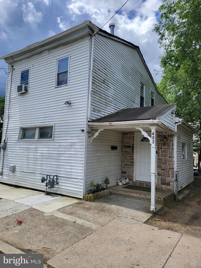 403N 29th St, Camden, NJ 08105 - view of home's exterior featuring cooling unit