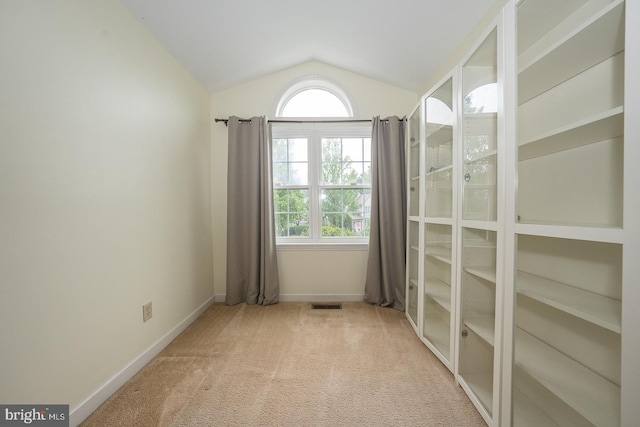 27 Manchester Ct Unit 27, Berwyn, PA 19312 - carpeted spare room with lofted ceiling and baseboards