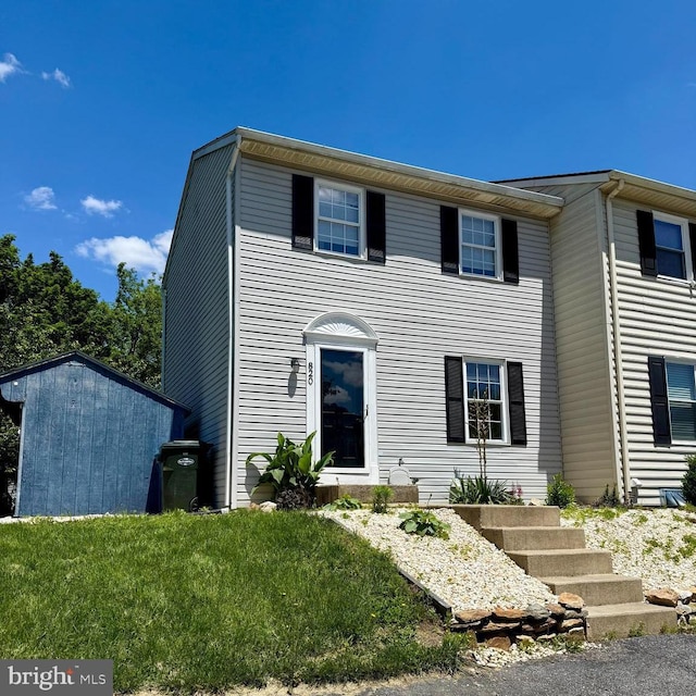 820 Penny Ln, Mount Joy, PA 17552 - view of front of house with an outdoor structure