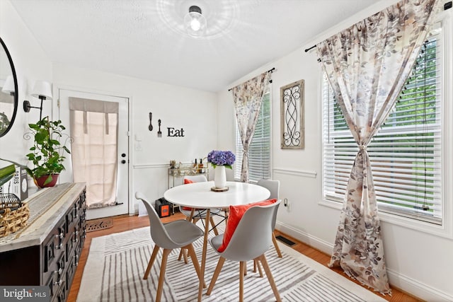 308 Fawn Dr, Winchester, VA 22602 - dining space with plenty of natural light, light wood-style flooring, and baseboards