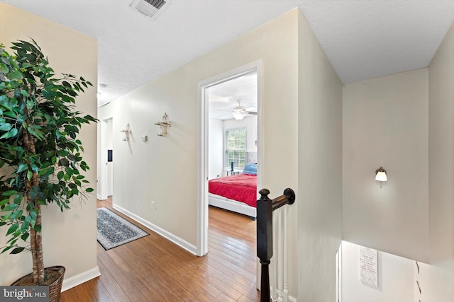 308 Fawn Dr, Winchester, VA 22602 - hall featuring wood-type flooring and baseboards
