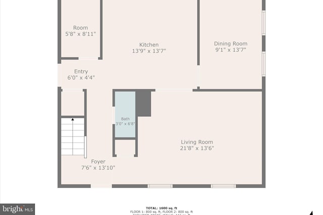 308 Fawn Dr, Winchester, VA 22602 - room layout