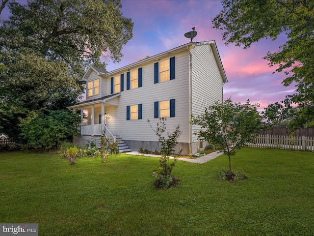 7827 Catherine Ave, Pasadena, MD 21122 - view of front of home with a porch