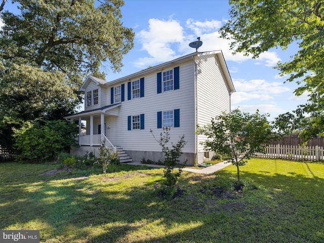 7827 Catherine Ave, Pasadena, MD 21122 - back of property with a porch