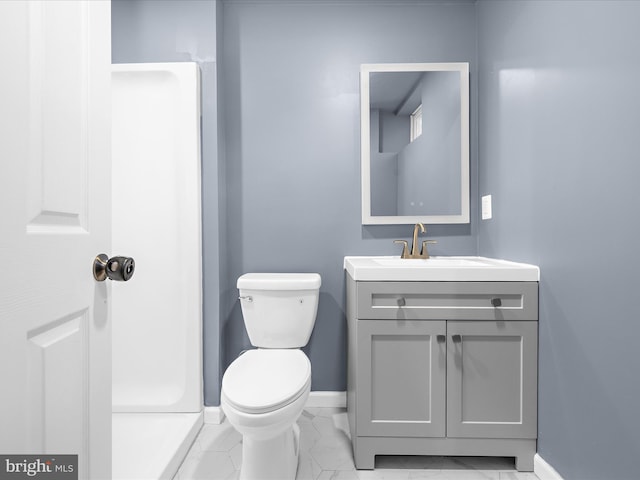 7827 Catherine Ave, Pasadena, MD 21122 - bathroom featuring vanity and toilet