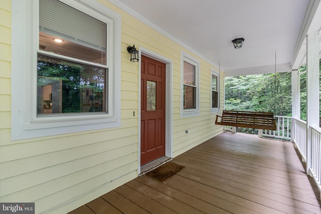 10560 S Faulkner Rd, Faulkner, MD 20632 - view of porch