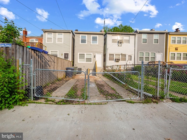 519 23rd Pl NE, Washington, DC 20002 - rear view of house with a gate