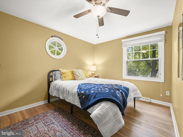5264 Open Window, Columbia, MD 21044 - bedroom with wood finished floors and a ceiling fan