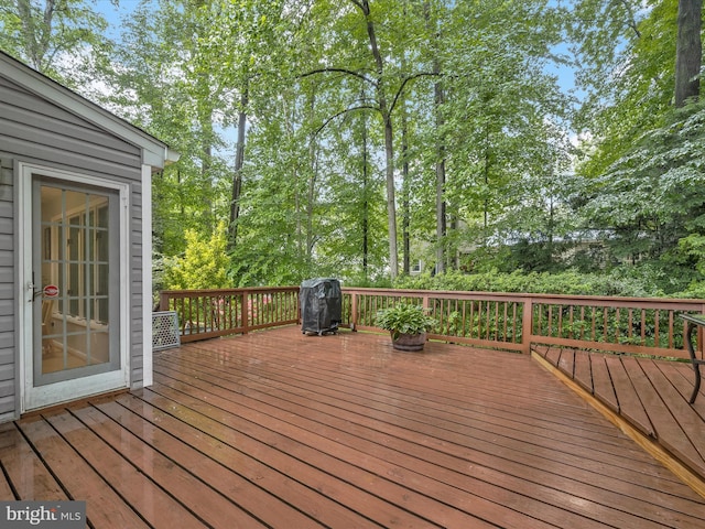 5264 Open Window, Columbia, MD 21044 - view of wooden deck