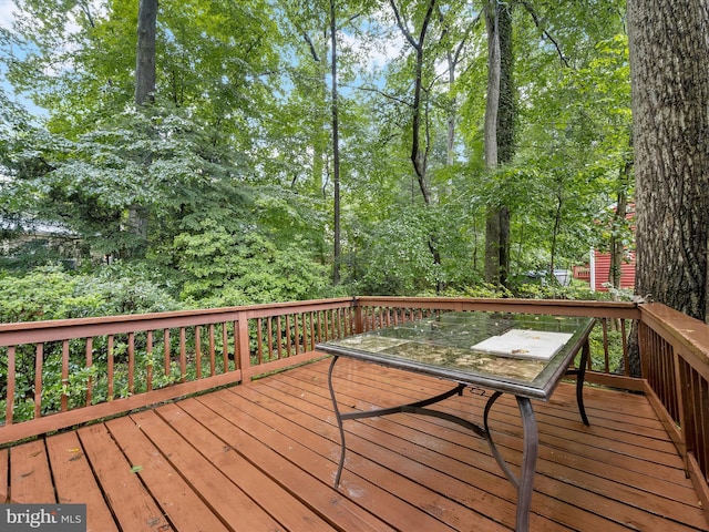5264 Open Window, Columbia, MD 21044 - view of wooden deck
