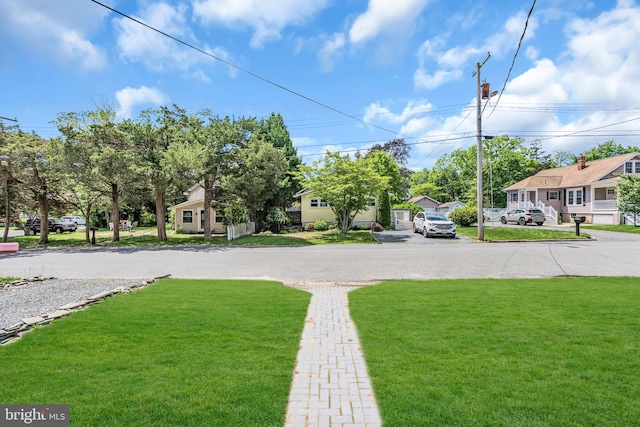 19 Center St, Barnegat, NJ 08005 - view of grassy yard featuring a residential view