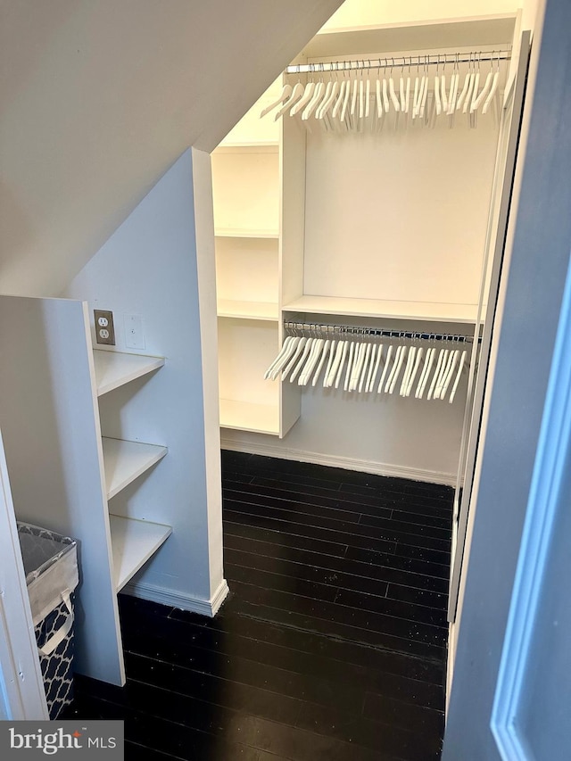 19 Center St, Barnegat, NJ 08005 - walk in closet with hardwood / wood-style flooring