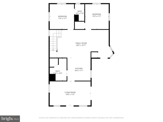 19 Center St, Barnegat, NJ 08005 - room layout