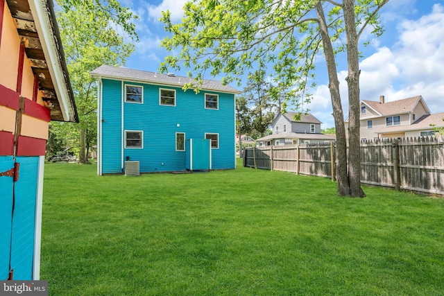 19 Center St, Barnegat, NJ 08005 - back of house featuring central air condition unit