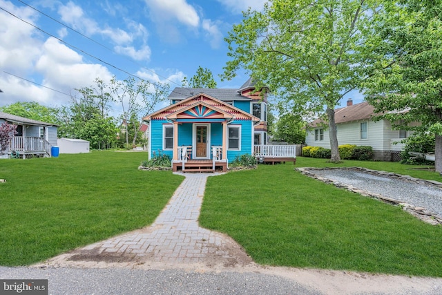 19 Center St, Barnegat, NJ 08005 - victorian-style house with a front yard