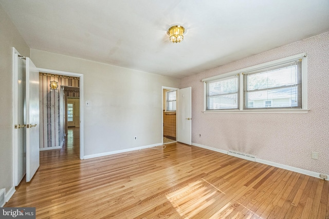 835 Wayside Ln, Haddonfield, NJ 08033 - unfurnished bedroom with light wood finished floors and baseboards