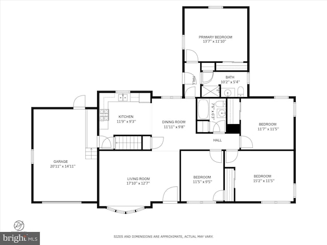 10 Whitman Rd, Hamilton, NJ 08619 - property floor plan