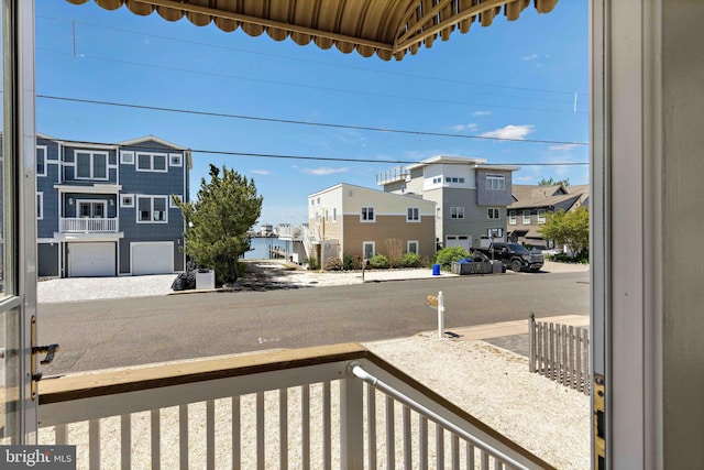 215 W 23rd St, Ship Bottom, NJ 08008 - balcony with a residential view