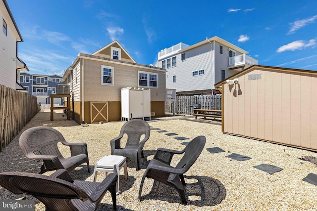 215 W 23rd St, Ship Bottom, NJ 08008 - rear view of house featuring a fenced backyard