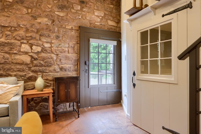 1700 N Texter Mountain Rd, Reinholds, PA 17569 - doorway featuring light wood finished floors
