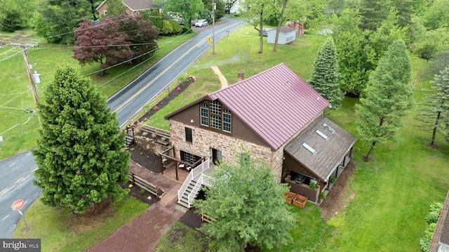 1700 N Texter Mountain Rd, Reinholds, PA 17569 - view from above of property