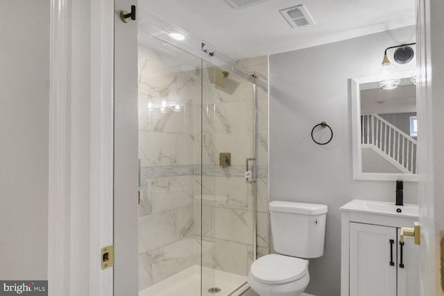 3604 White Ave, Baltimore, MD 21206 - full bath with toilet, vanity, and a marble finish shower