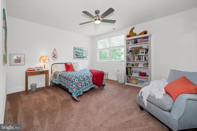 5 Raintree Rd, Chadds Ford, PA 19317 - carpeted bedroom featuring baseboards and ceiling fan