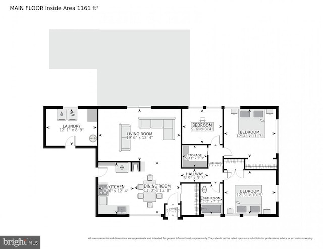 7120 Galesville Pl, Annandale, VA 22003 - home floor plan