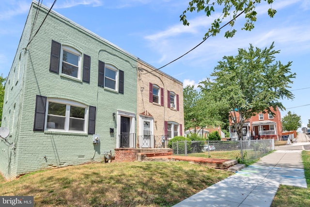 4428 Edson Pl NE, Washington, DC 20019 - view of front facade featuring crawl space and brick siding